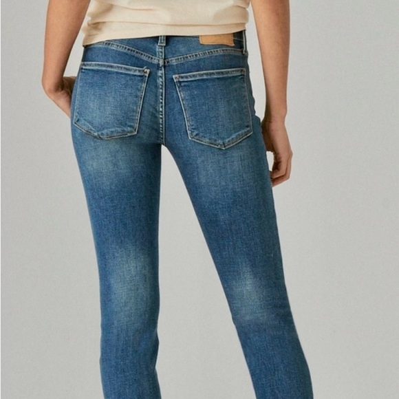 Lucky Brand Woman’s Ava Skinny Blue Jeans  Mid rise jeans SZ 27 - Picture 7 of 8